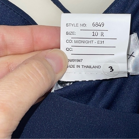 After Six Dessy Crepe One Shoulder Draped Cowl Neck Maxi Dress Sz 10 - Picture 13 of 16